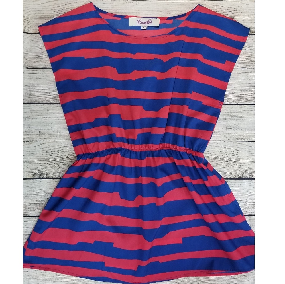 Emmelee Striped Blouse